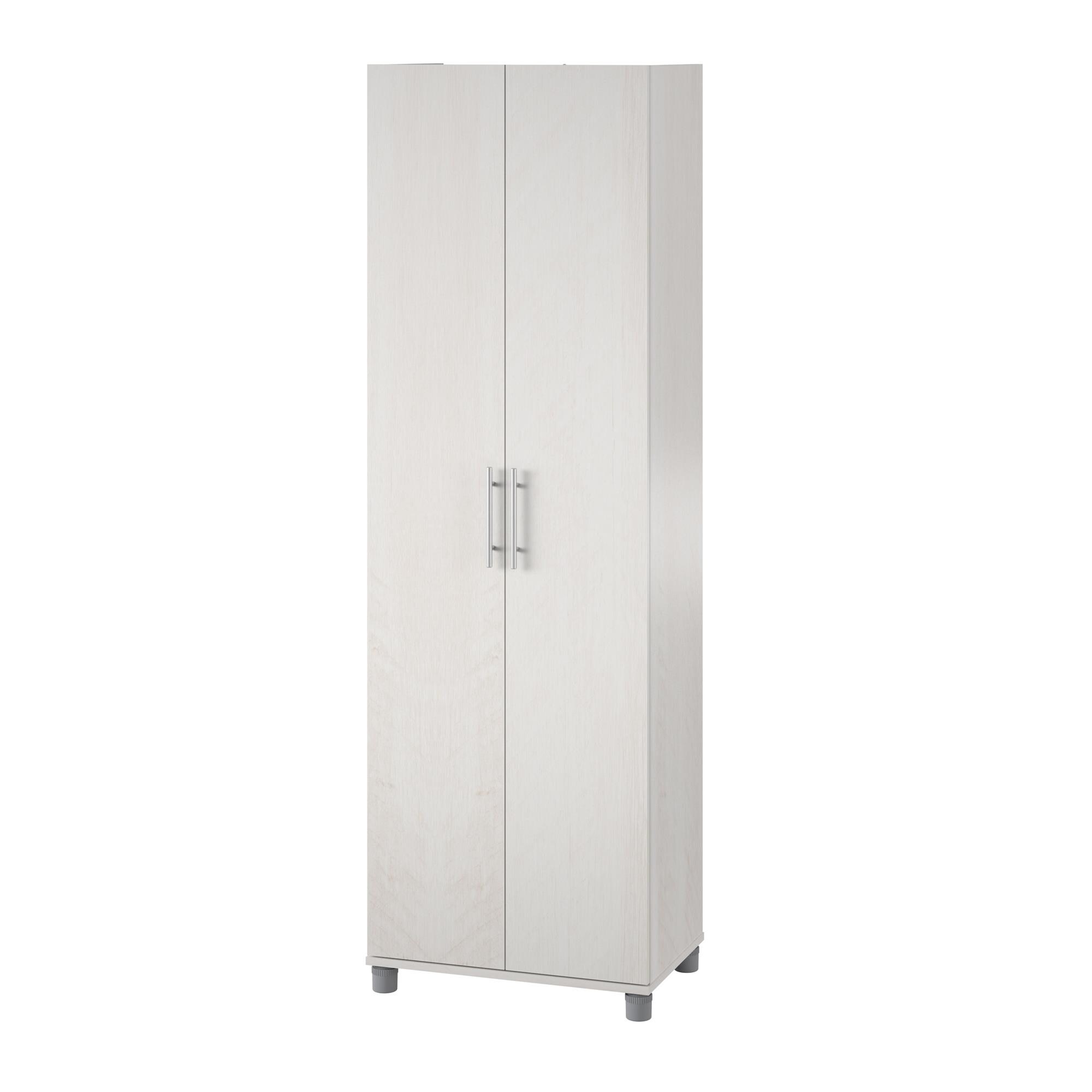 Ameriwood Home Camberly 15.38-in W x 74.32-in H Wood Composite Magnolia Oak Freestanding Utility Storage Cabinet