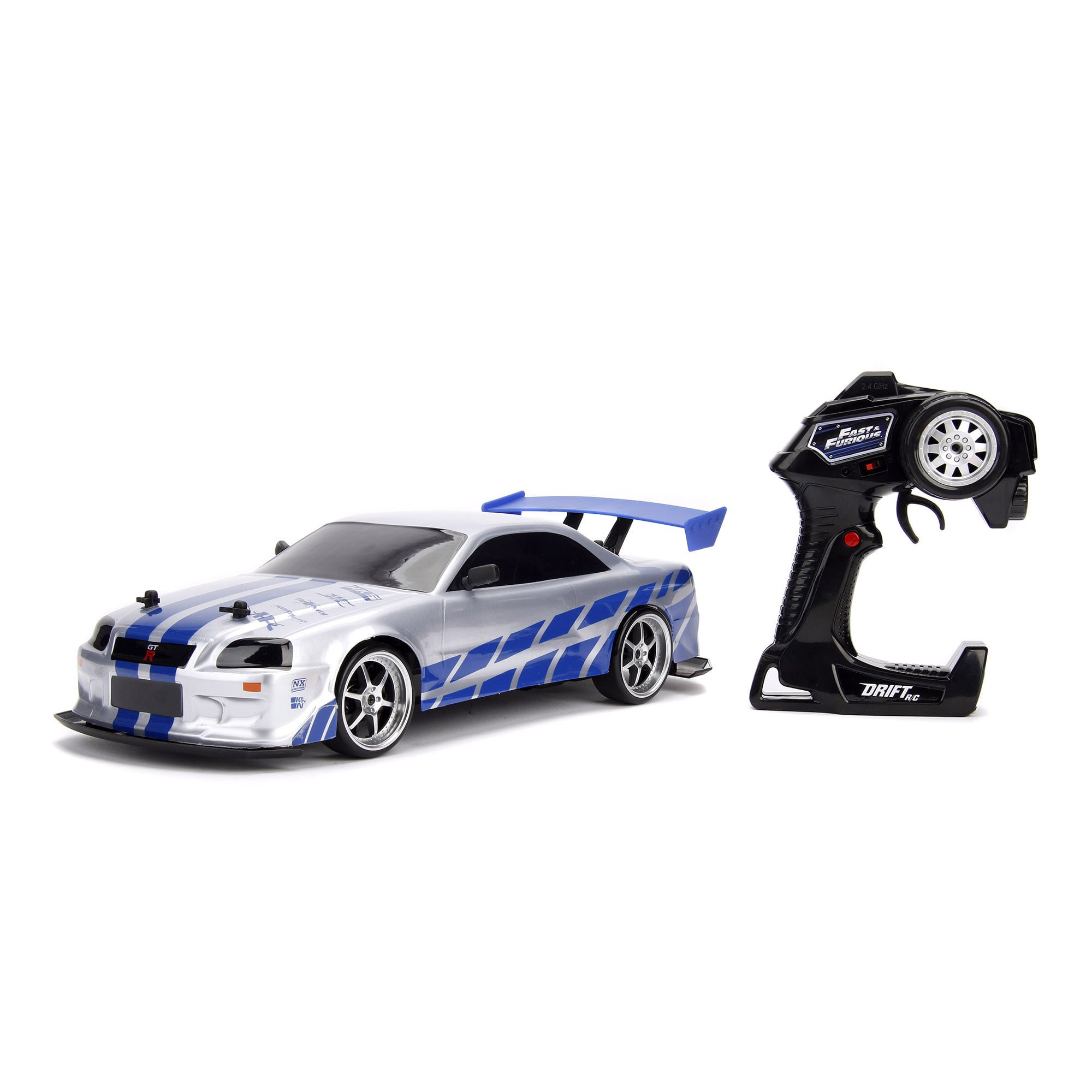 Jada Toys - Fast & Furious 1:10 R/C 2002 Nissan Skyline GT-R