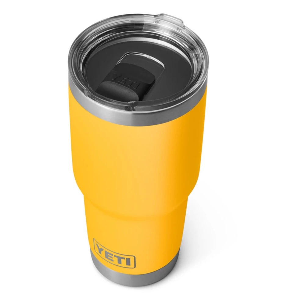 YETI Rambler 30 oz Stainless Steel Vacuum Insulated Tumbler w/MagSlider Lid. Alpine Yellow