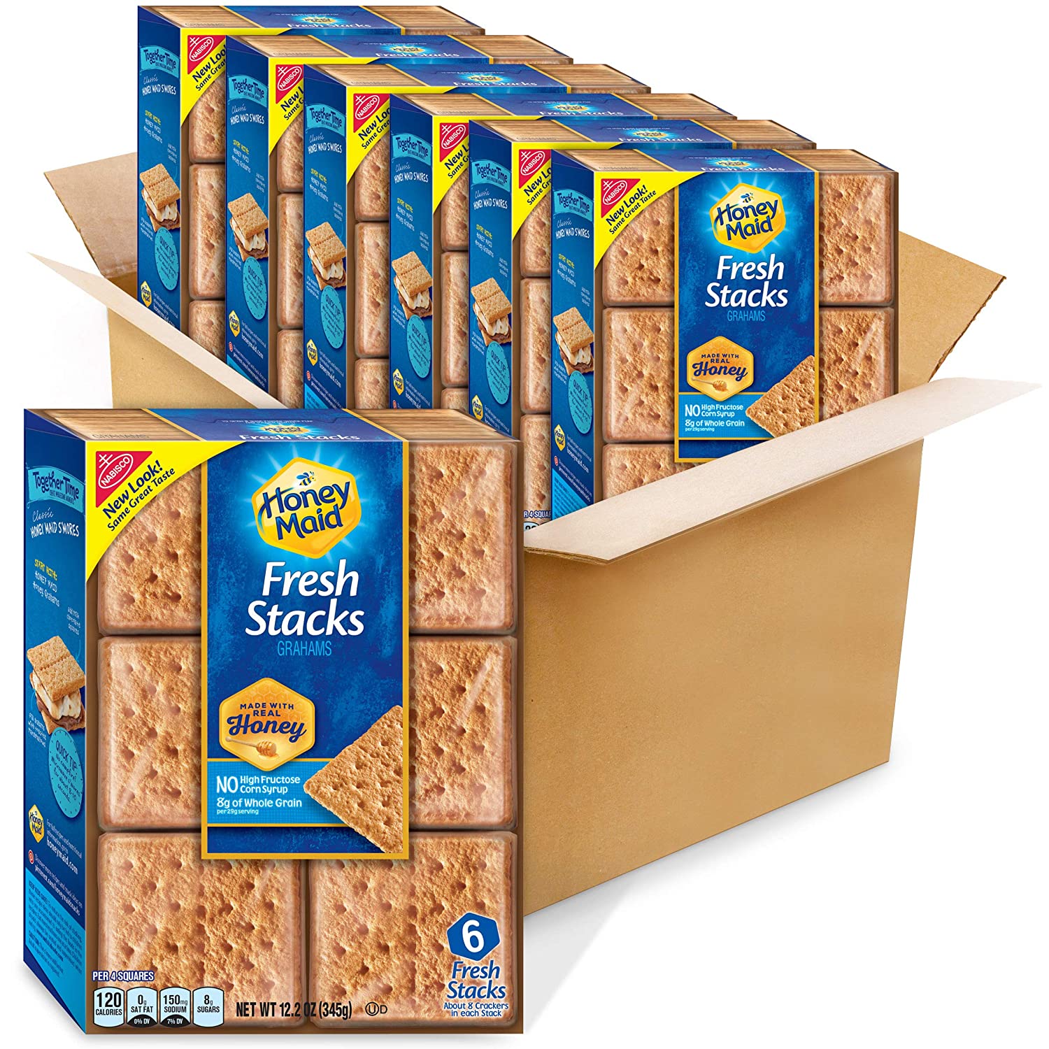 Honey Maid Fresh Stacks Graham Crackers. Flavour. 6 Count (Pack of 6). 73.2 Ounce
