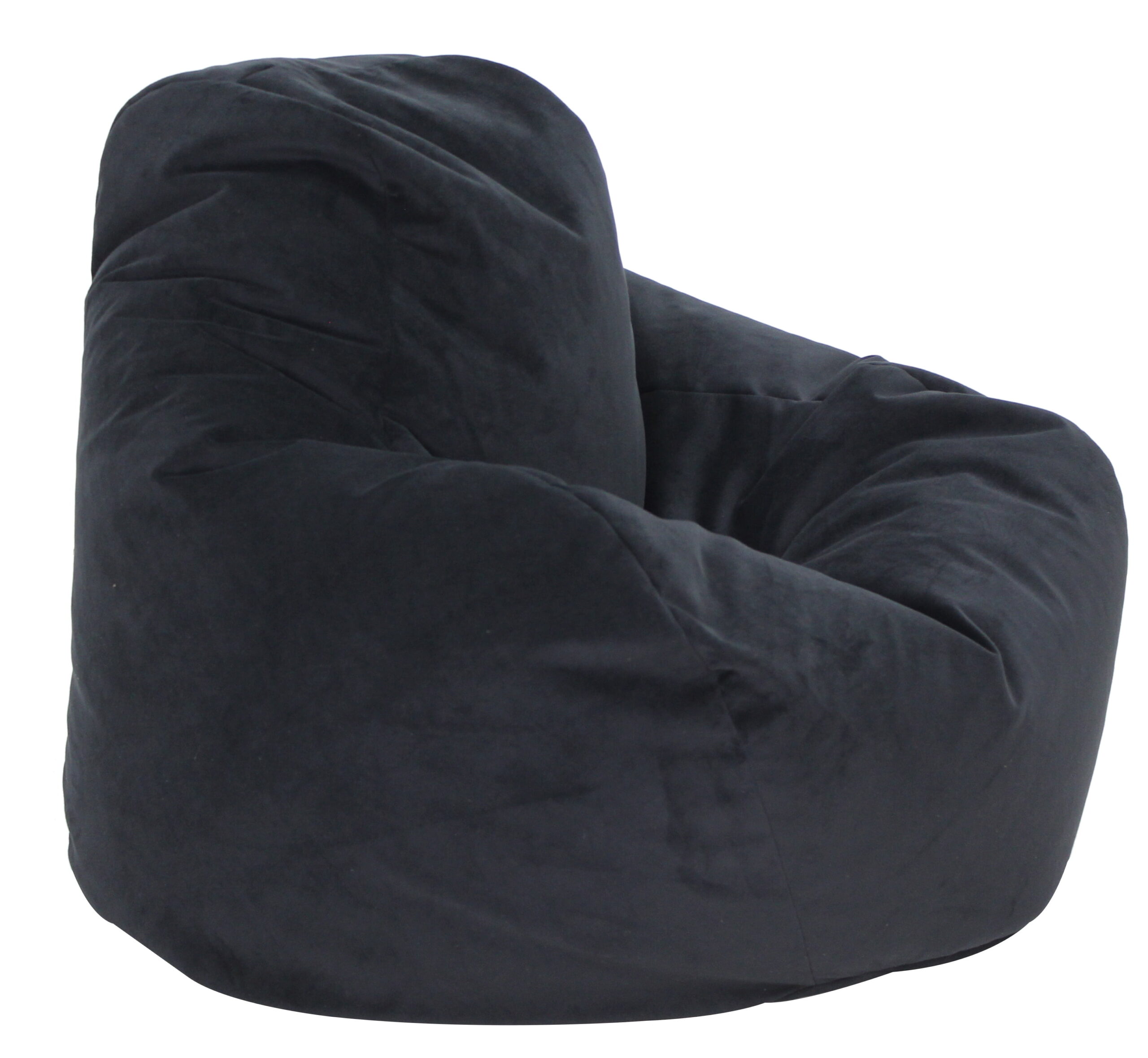 Mainstays Bean Bag Chair. Black