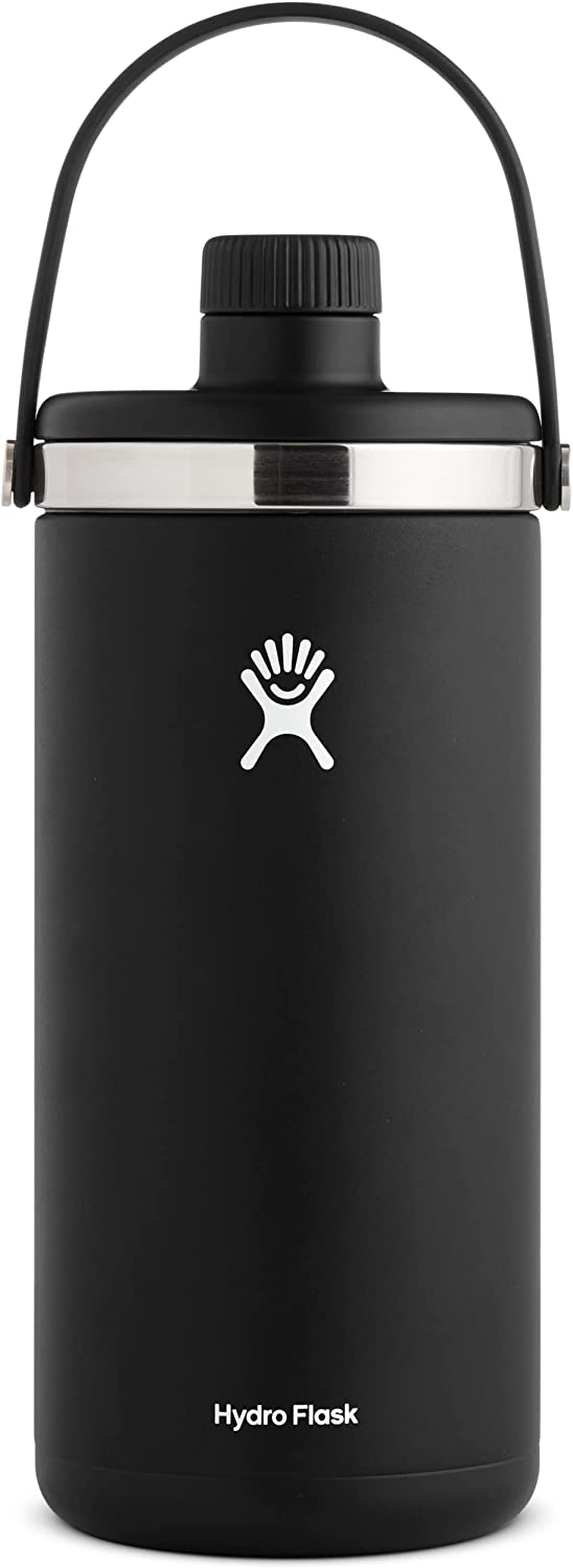 Hydro Flask 128oz Oasis Bottle. Black