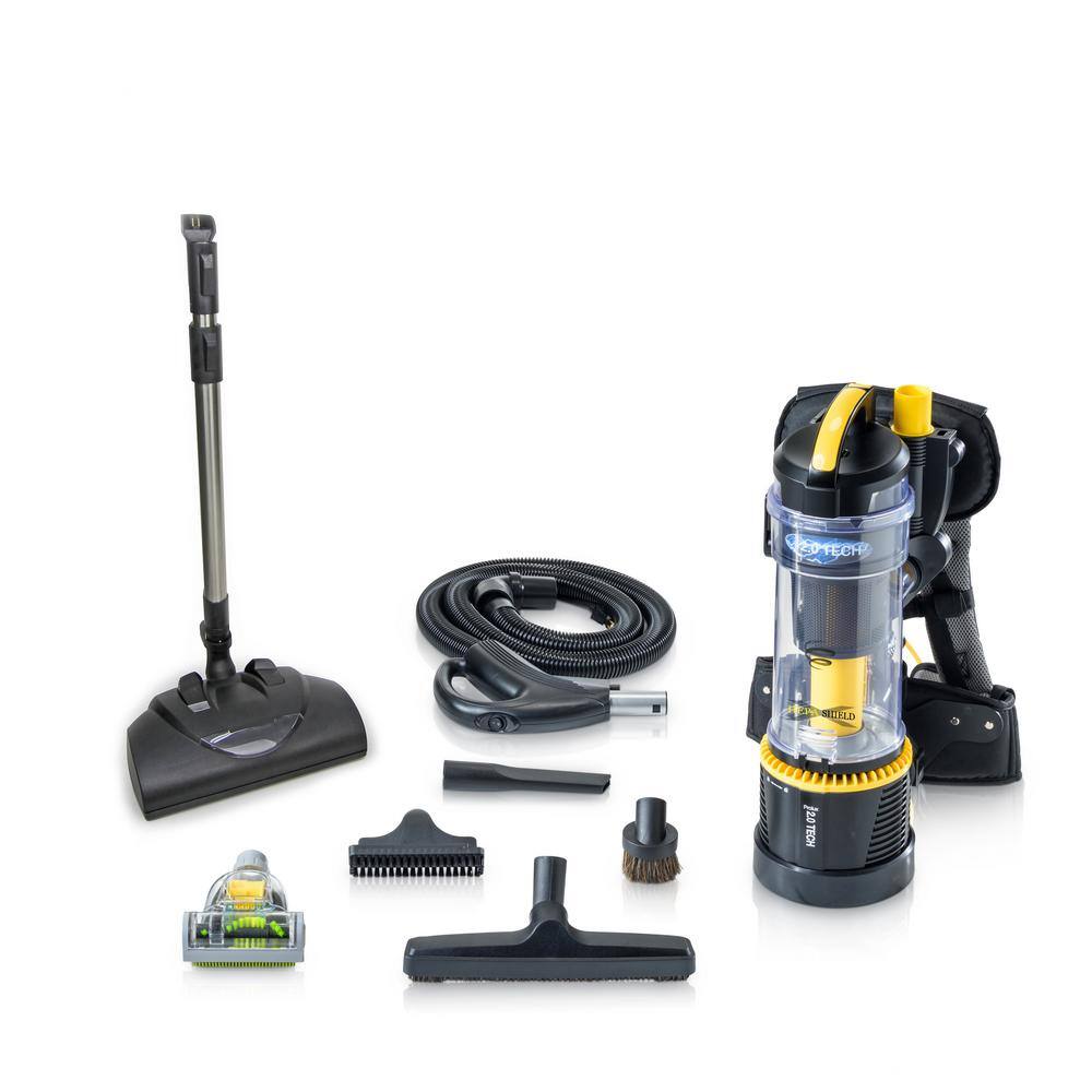 Prolux 19prolux2.0d 2.0 Commercial Bagless Backpack Vacuum with Power Nozzle Kit