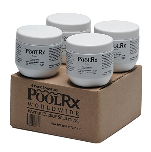 Pool Rx Booster Mineral for 7.500 to 20.000 Gallon Swimming Pool | 4 Pack