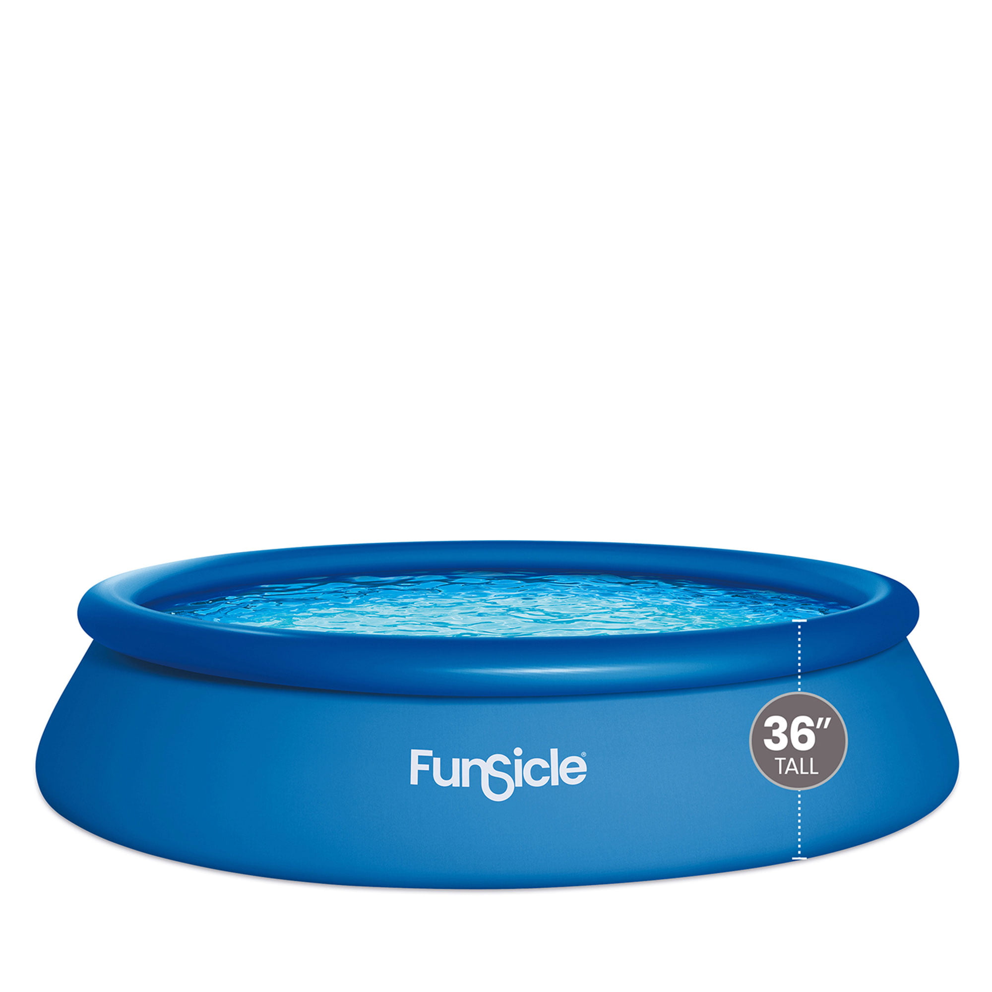 Funsicle 15ft x 36in Round QuickSet Above Ground Pool with Cartridge Filter Pump. Age 6 & up