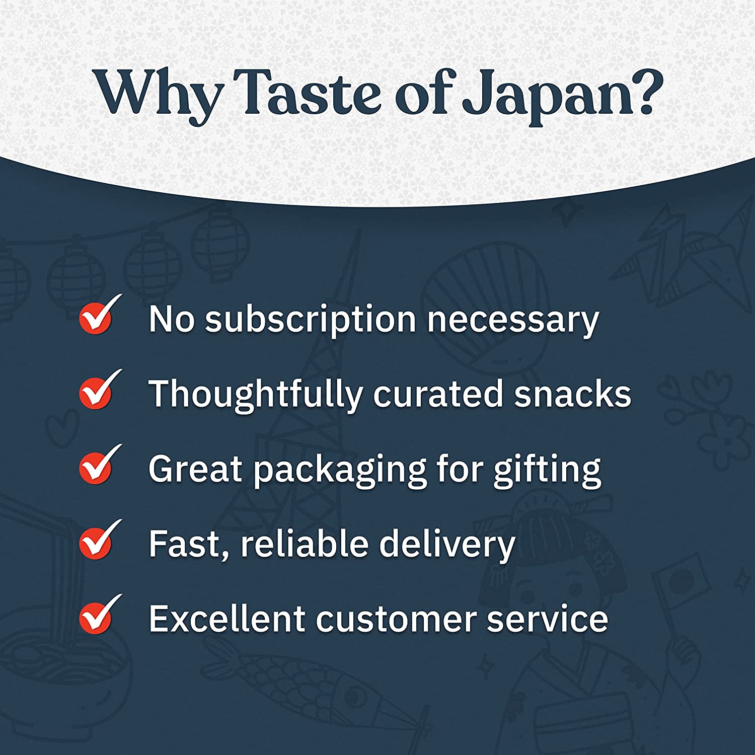 Premium Authentic Japanese Snacks & Candy Box - 40+ pcs Asian Japanese Food Gift Box