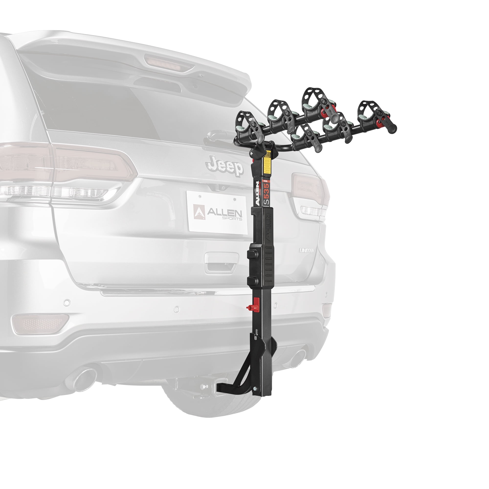 Allen Sports Premier 3-Bicycle Hitch Mounted Bike Rack Carrier. S-535