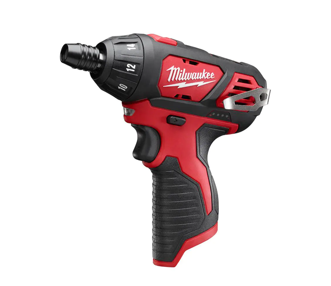 Milwaukee 2401-20 M12 12-Volt Lithium-Ion Cordless 1/4 in. Hex Screwdriver (Tool-Only)