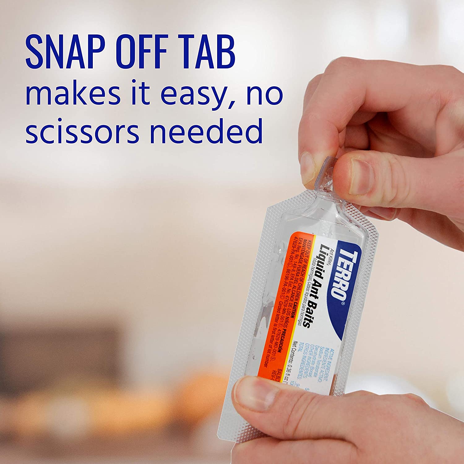 TERRO T300B Liquid Ant Killer. 12 Bait Stations