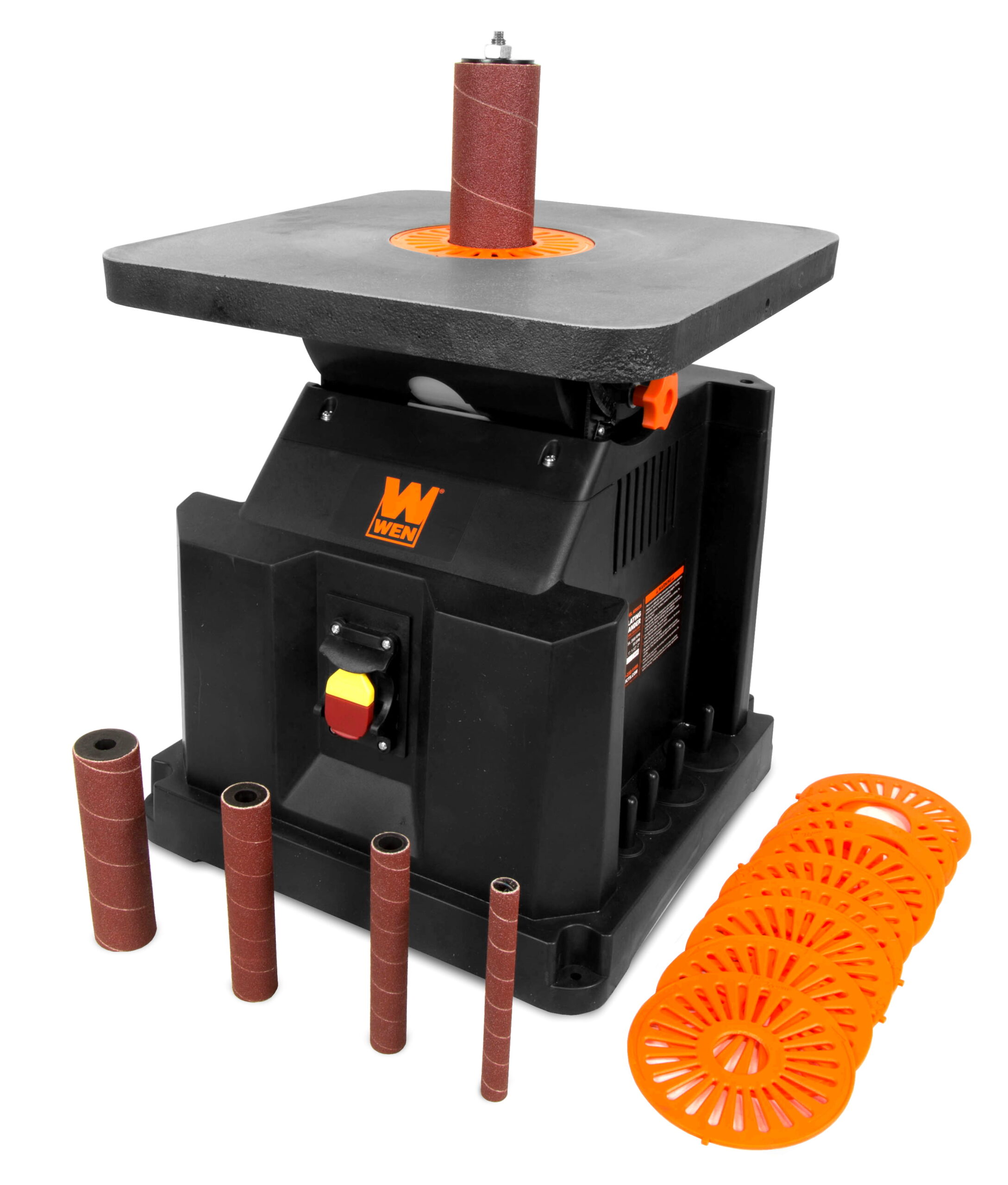 WEN Products 3.5-Amp Oscillating Spindle Sander with Extra Large Beveling Table Top