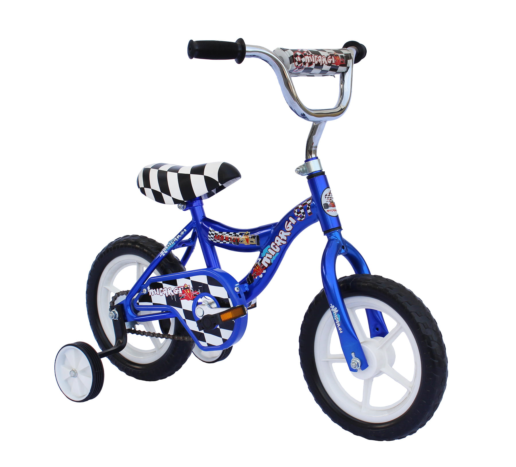ChromeWheels 12 inch Bike for 2-4 Years Old Kids. EVA Tires and Training Wheels.Great for Beginner