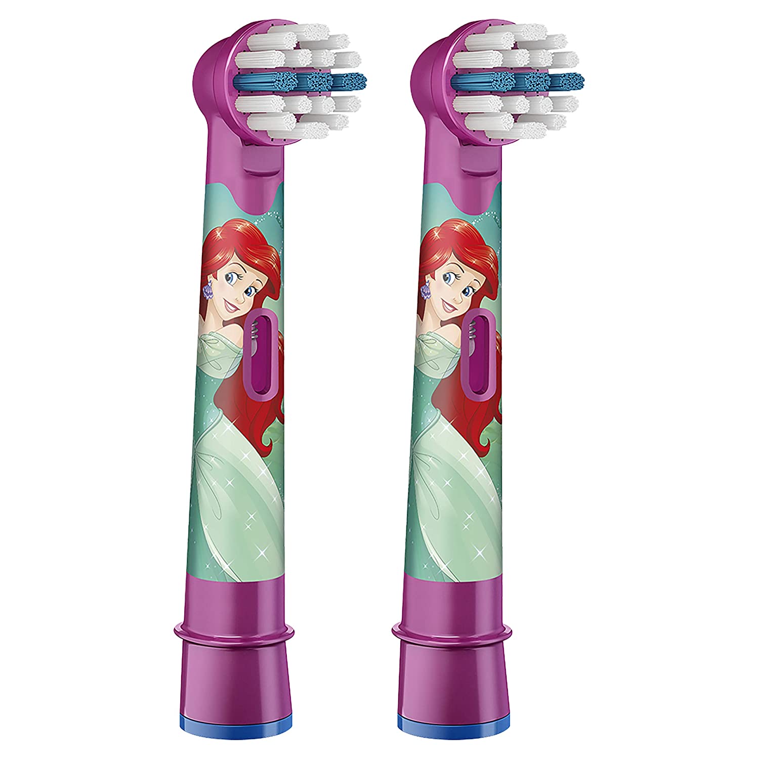 Oral-B Kids Extra Soft Replacement Brush Heads featuring Disney Princesses