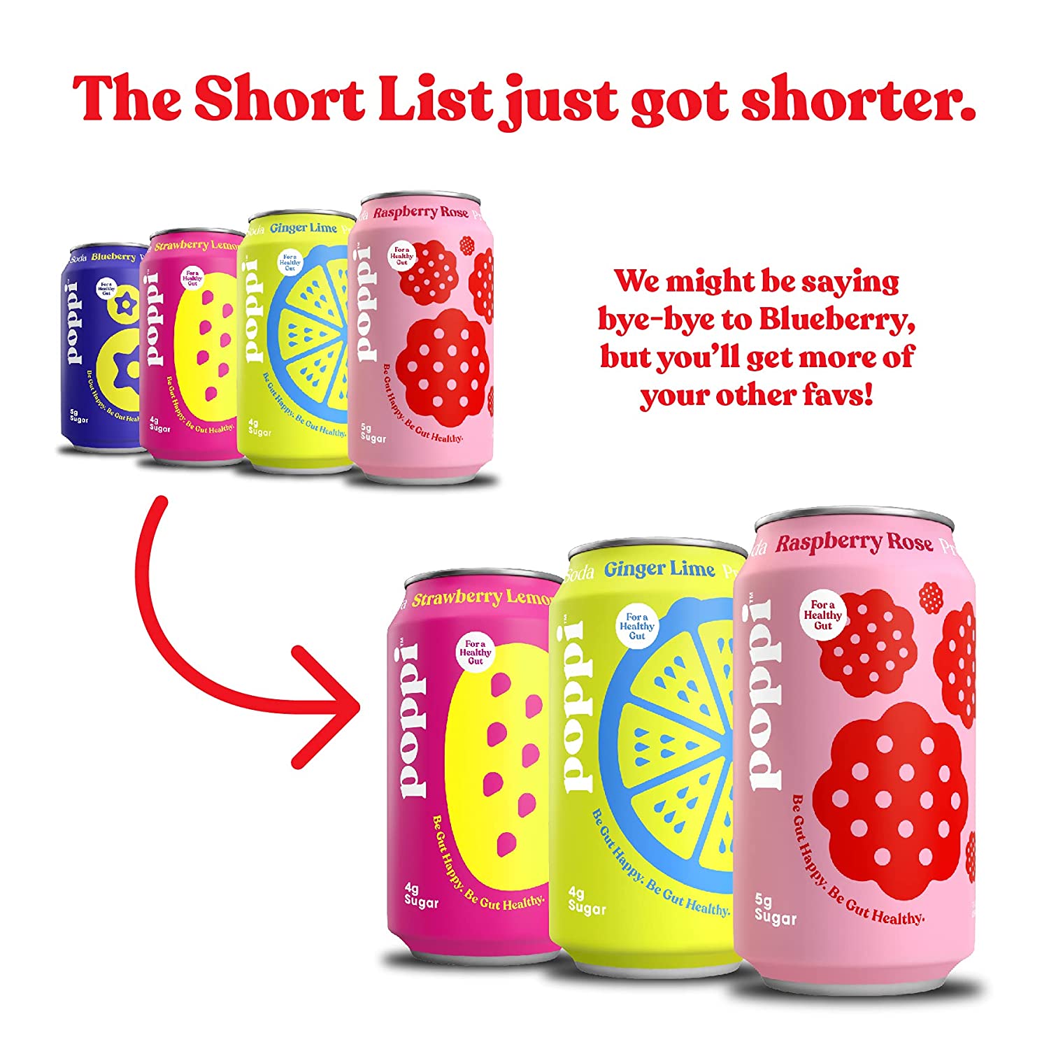 POPPI Sparkling Prebiotic Soda. Apple Cider Vinegar. Seltzer Water12oz (12 Pack)