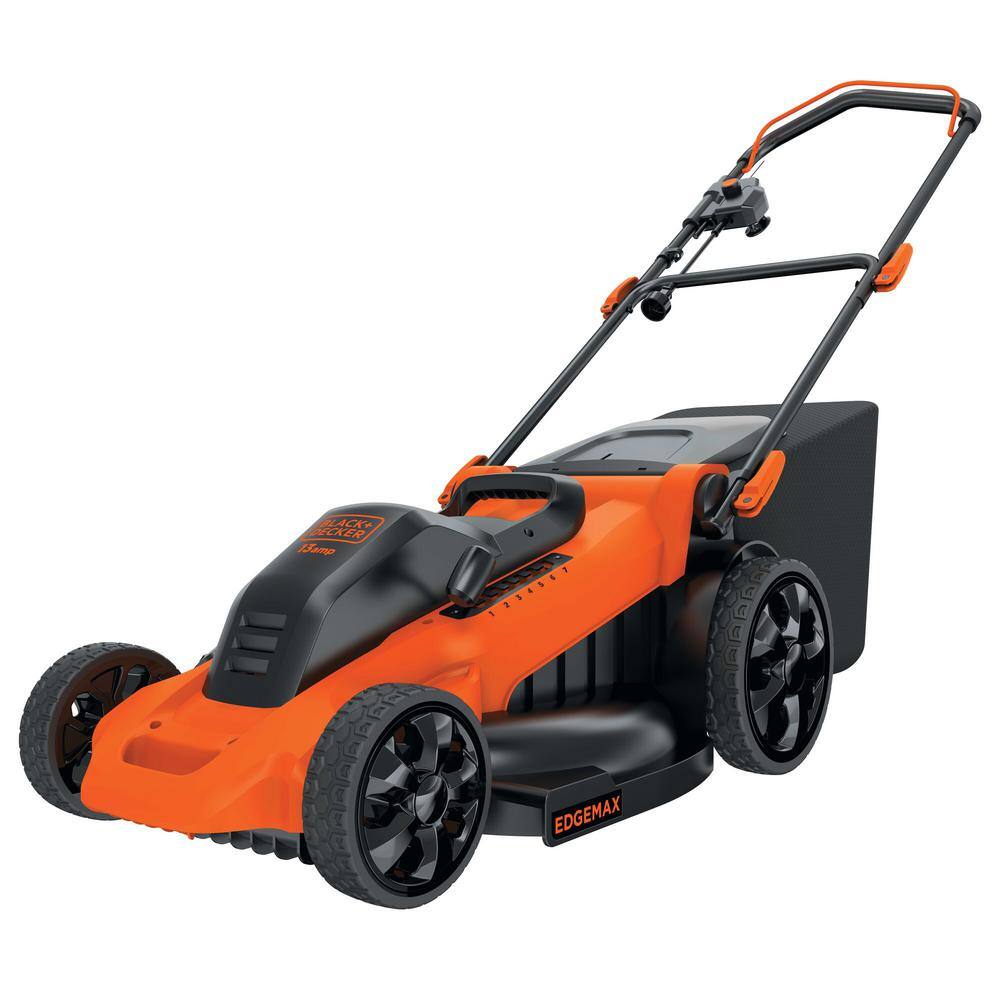 BLACK+DECKER MM2000 20 in. 13 AMP Corded Electric Walk Behind Push Lawn Mower