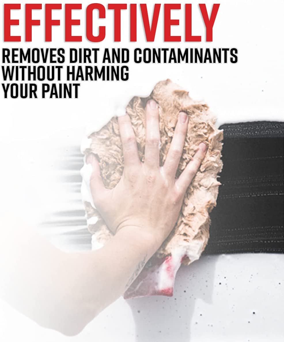 Adam-s Car Wash Shampoo (Gallon) - pH Best Car Wash Soap For Snow Foam Cannon.128 fl. oz (Gallon)