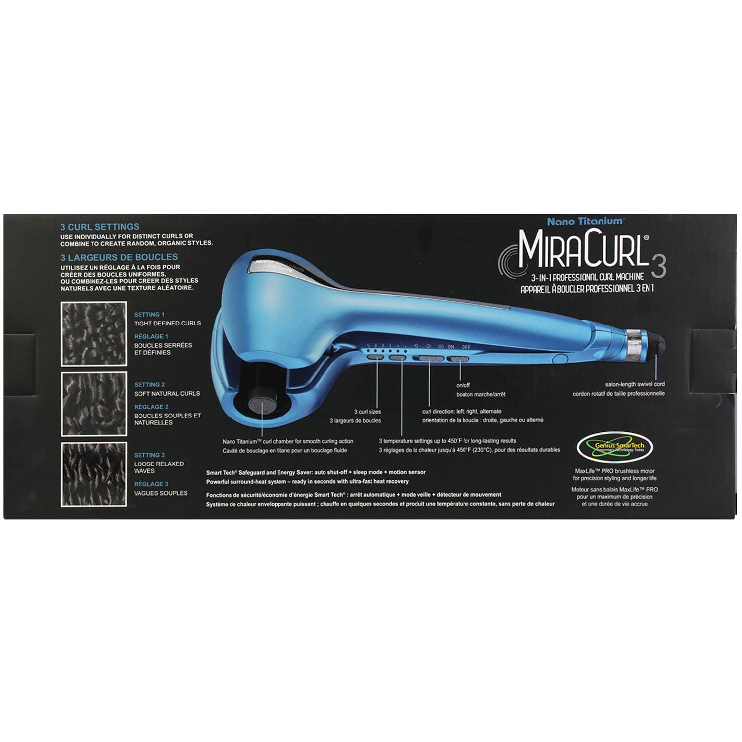 BaBylissPRO Nano Titanium Professional Curl Machine. MiraCurl 3