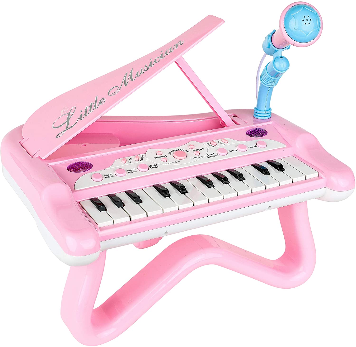ToyVelt Toy Piano for Toddler Girls. Cute Piano for Kids