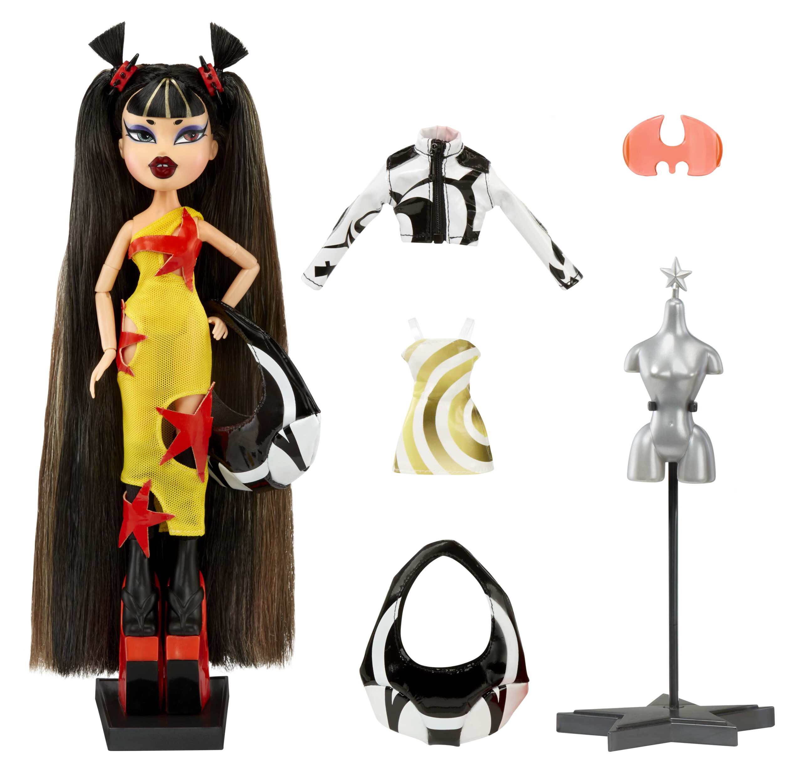 Bratz x Mowalola Special Edition Designer Jade Fashion Doll with 2 Outfits