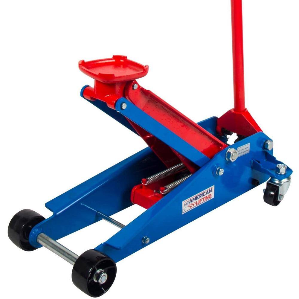 American Lifting AL2301 3 Ton Professional Heavy-Duty Hydraulic Rapid Lift Floor Jack for Service Car Truck SUV