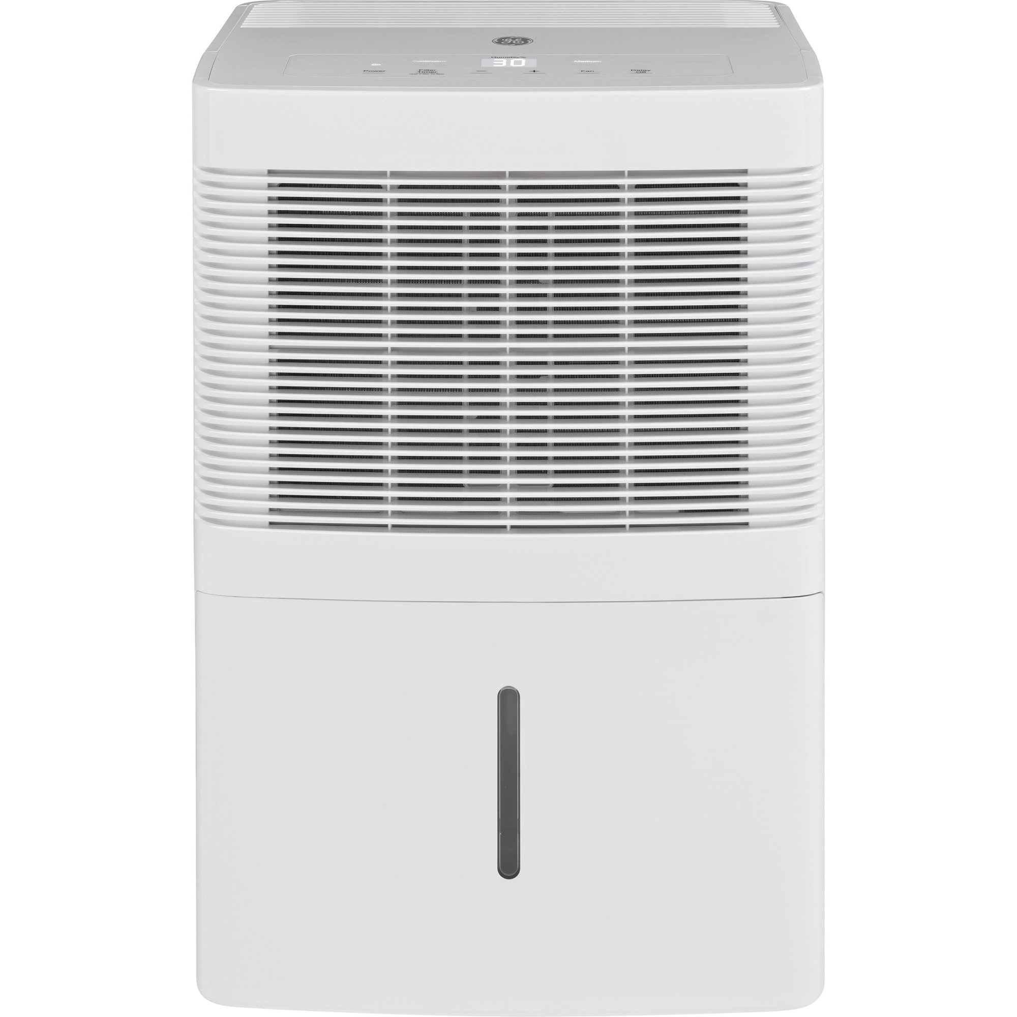 GE 20 Pt Portable Dehumidifier for Damp Spaces. White. ADEW20LY