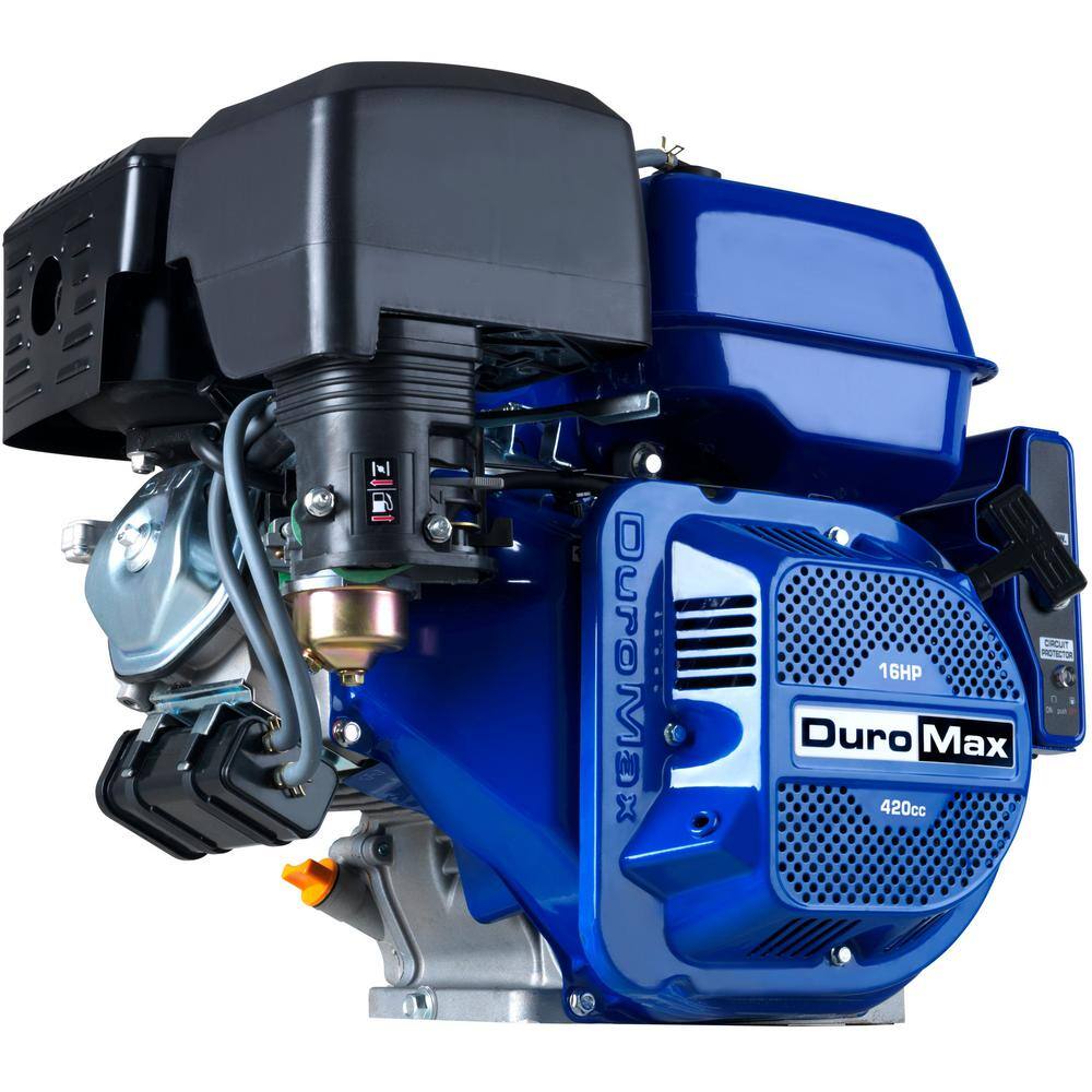 DUROMAX XP16HPE Portable 420cc 1 in. Shaft Gas-Powered Recoil/Electric Start Engine