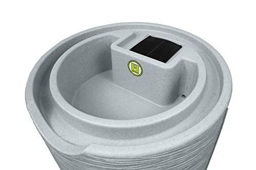 Good Ideas Impressions Stone 50 Gallon Rain Saver - Light Granite