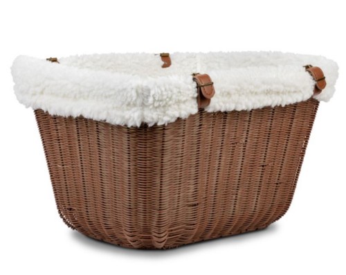 PetSafe Happy Ride Wicker Bicycle Basket