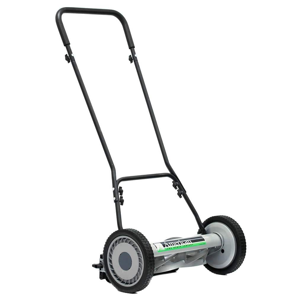American Lawn Mower Company 1815-18-21 18 in. 5-Blade Manual Walk Behind Reel Lawn Mower