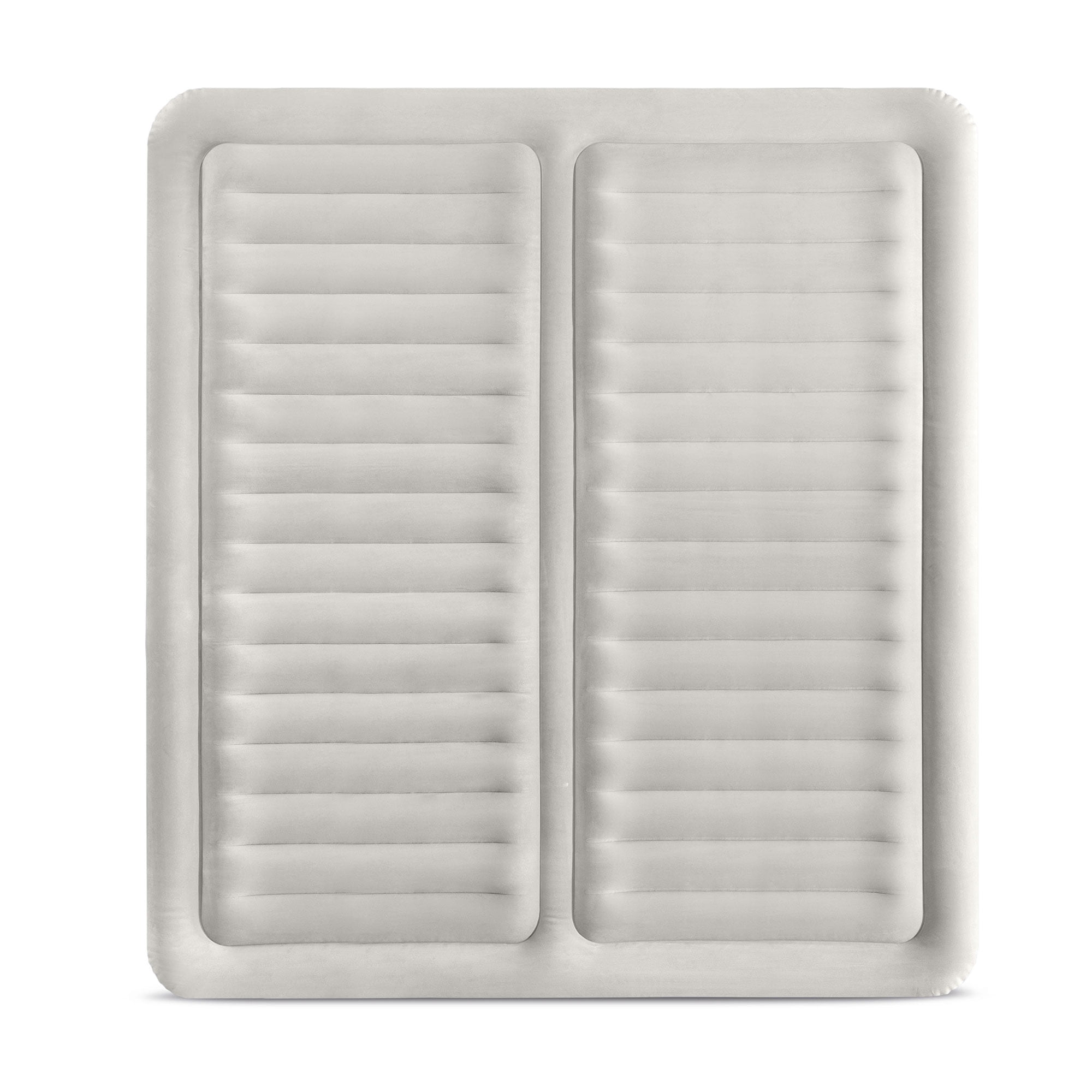 Intex 64953E Deluxe Dual Zone 22″ King Air Mattress with Built In Air Pump