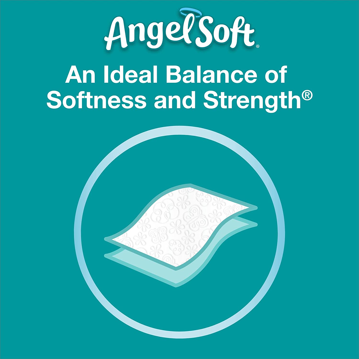Angel Soft 2-Ply Toilet Paper (48 Mega Rolls. 320 Sheets/Roll)