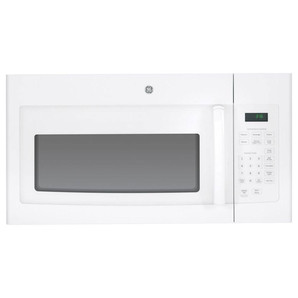 GE  1.6 cu. ft. Over the Range Microwave in White
