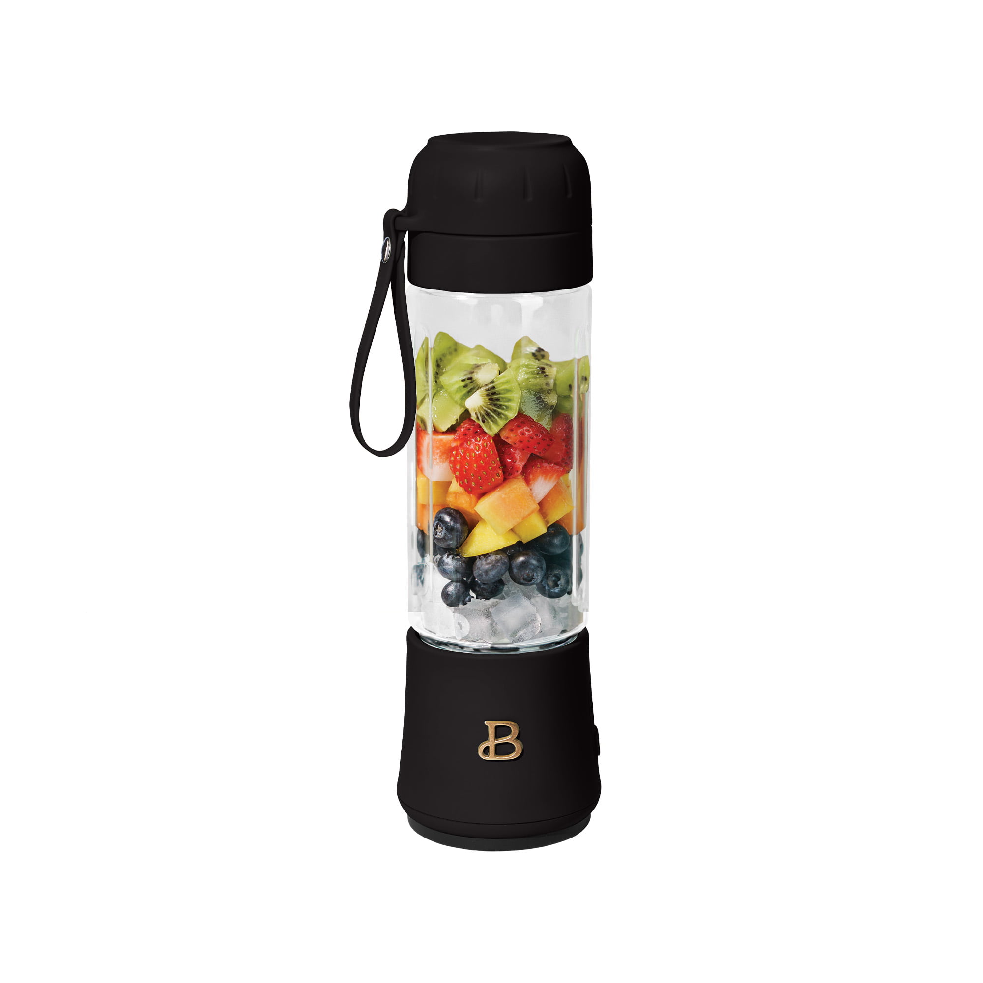 Beautiful Portable Blender. Black Sesame by Drew Barrymore. 70-Watt. 18.5 oz