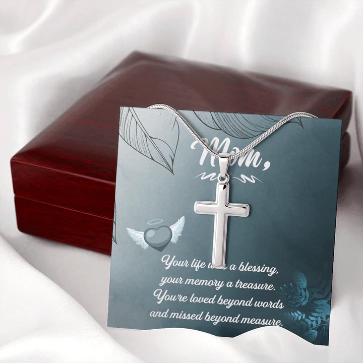 Cross Necklace for Mom. Mother's Day Gifts