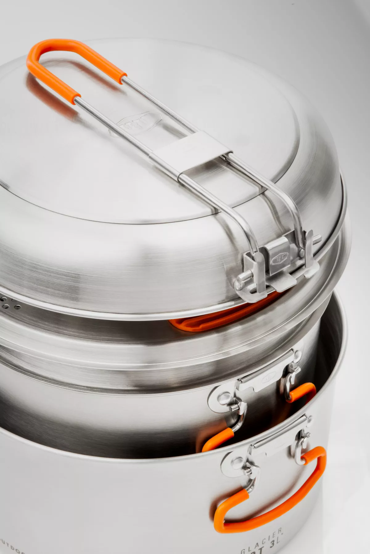 GSI Stainless Base Camper Cookware Package – Medium