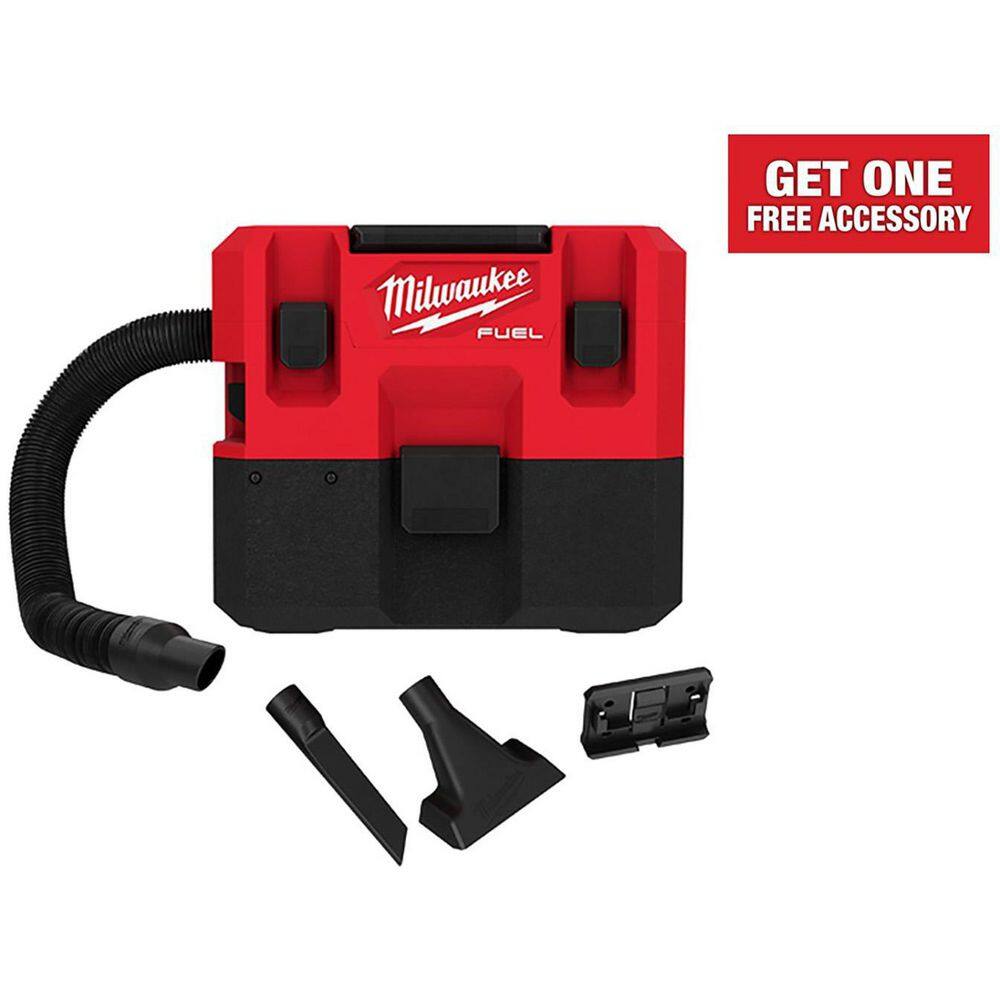 Milwaukee 0960-20 M12 FUEL 12-Volt Lithium-Ion Cordless 1.6 Gal. Wet/Dry Vacuum (Vacuum-Only)
