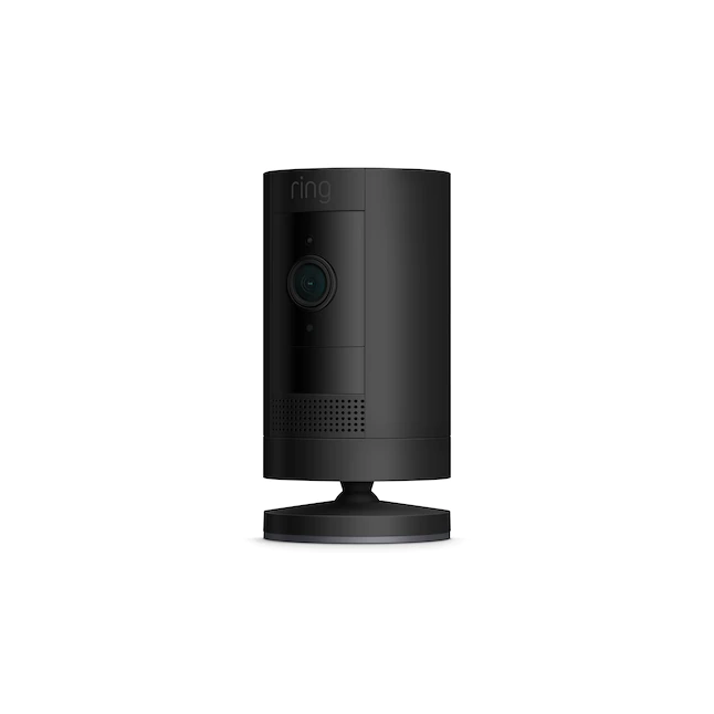 Ring Stick Up Cam Battery – Battery-powered Indoor/Outdoor Smart Security Camera with two-way talk – Black