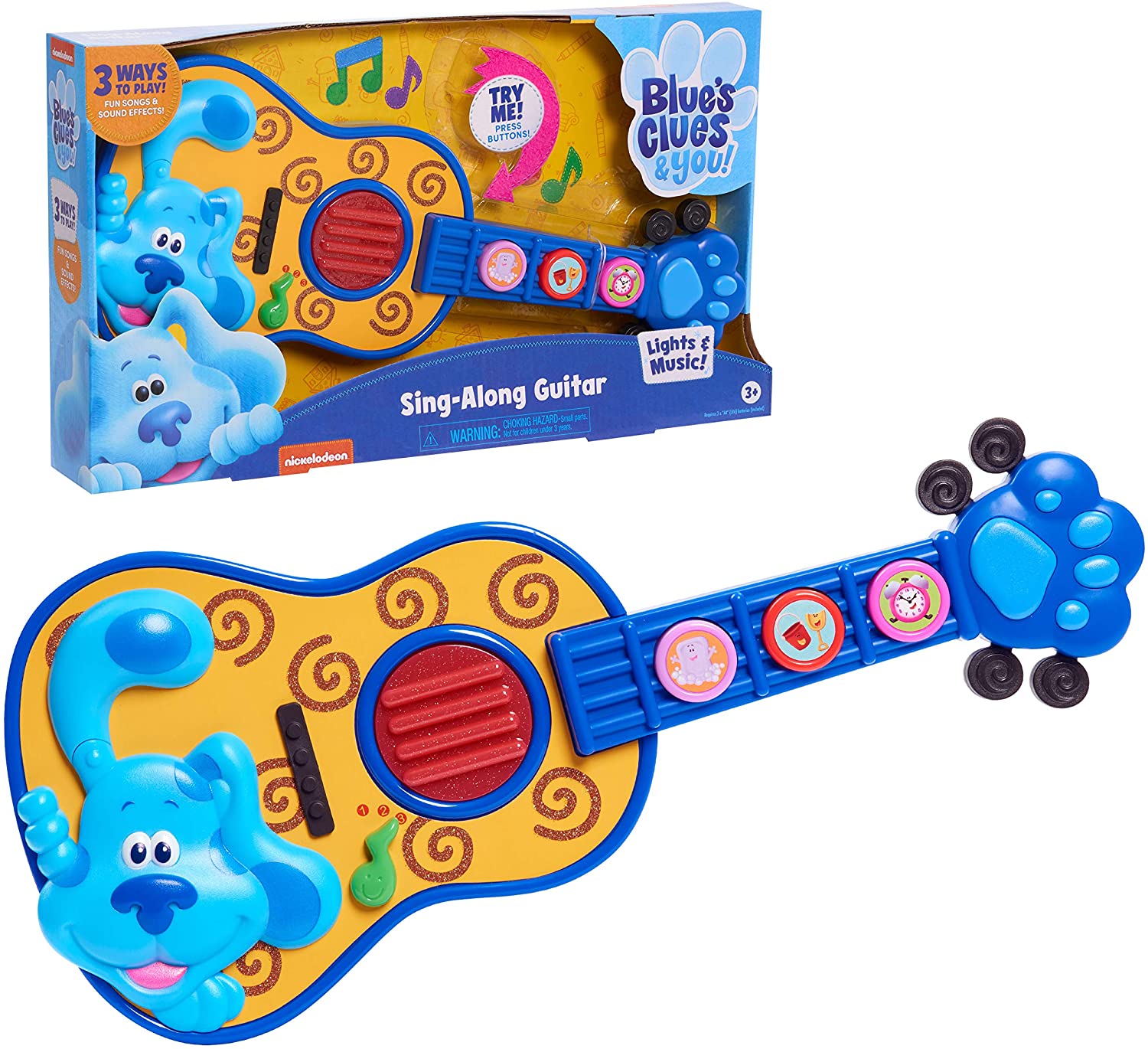 Just Play Blue-s Clues & You! Sing Along Guitar