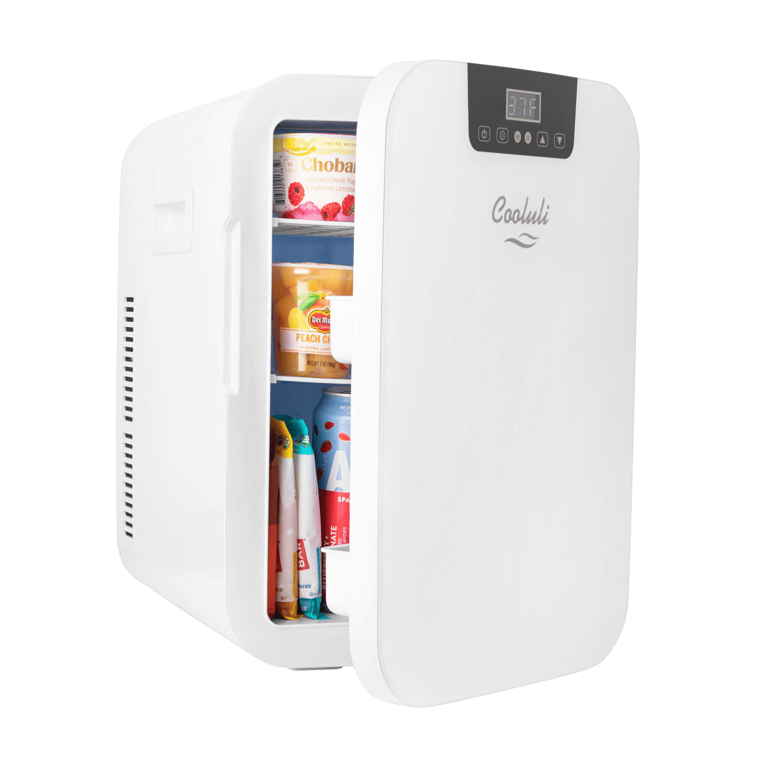 Cooluli Concord 20-Liter Compact Cooler/Warmer Mini Fridge. White