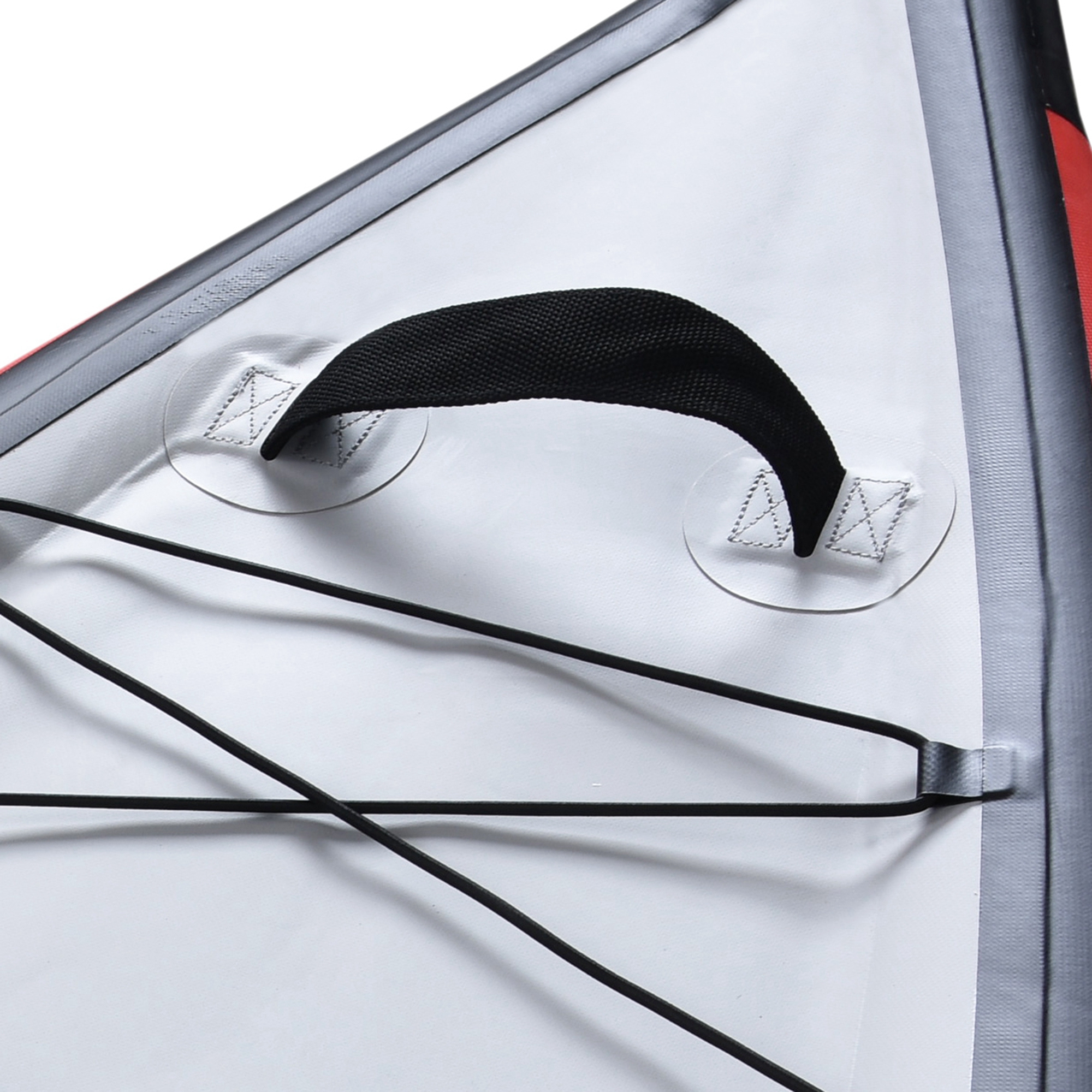 Gardenry Inflatable Kayak Set with Paddle & Air Pump. Portable Recreational Touring Kayak Foldable Fishing Touring Kayaks. Deluxe Extended Version Tandem 2 Person Kayak