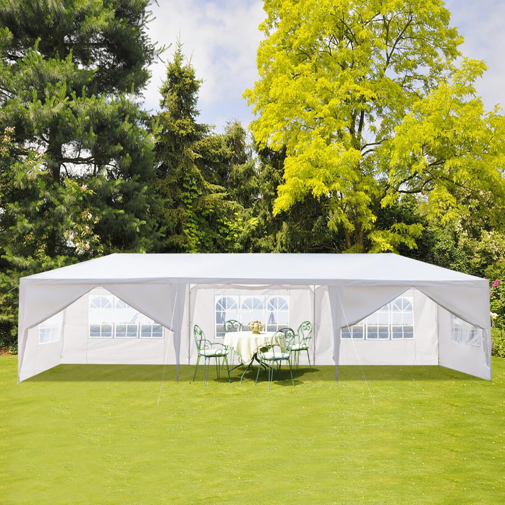 Ktaxon 10′ x 30′ Canopy Tent with 8 Side Walls for Party Wedding Camping and BBQ