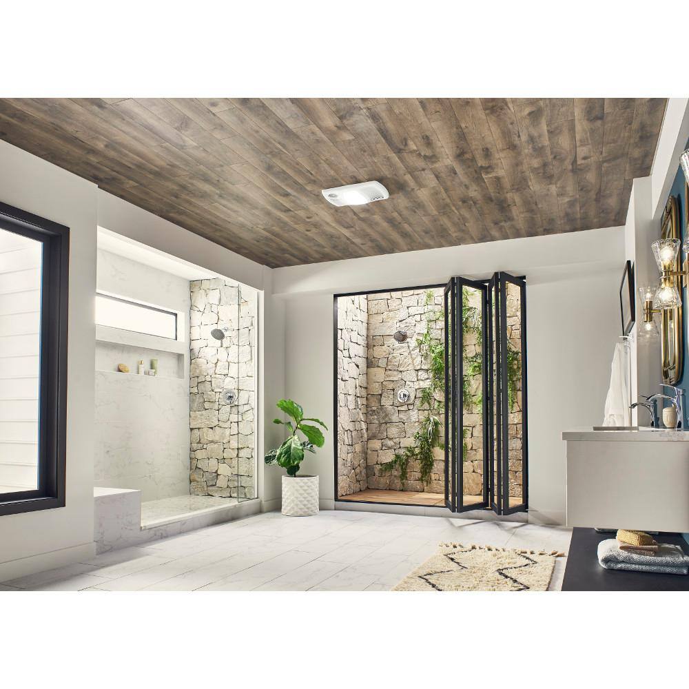 Broan-NuTone 765H110L 110 CFM Ceiling Bathroom Exhaust Fan with Light and 1500-Watt Heater