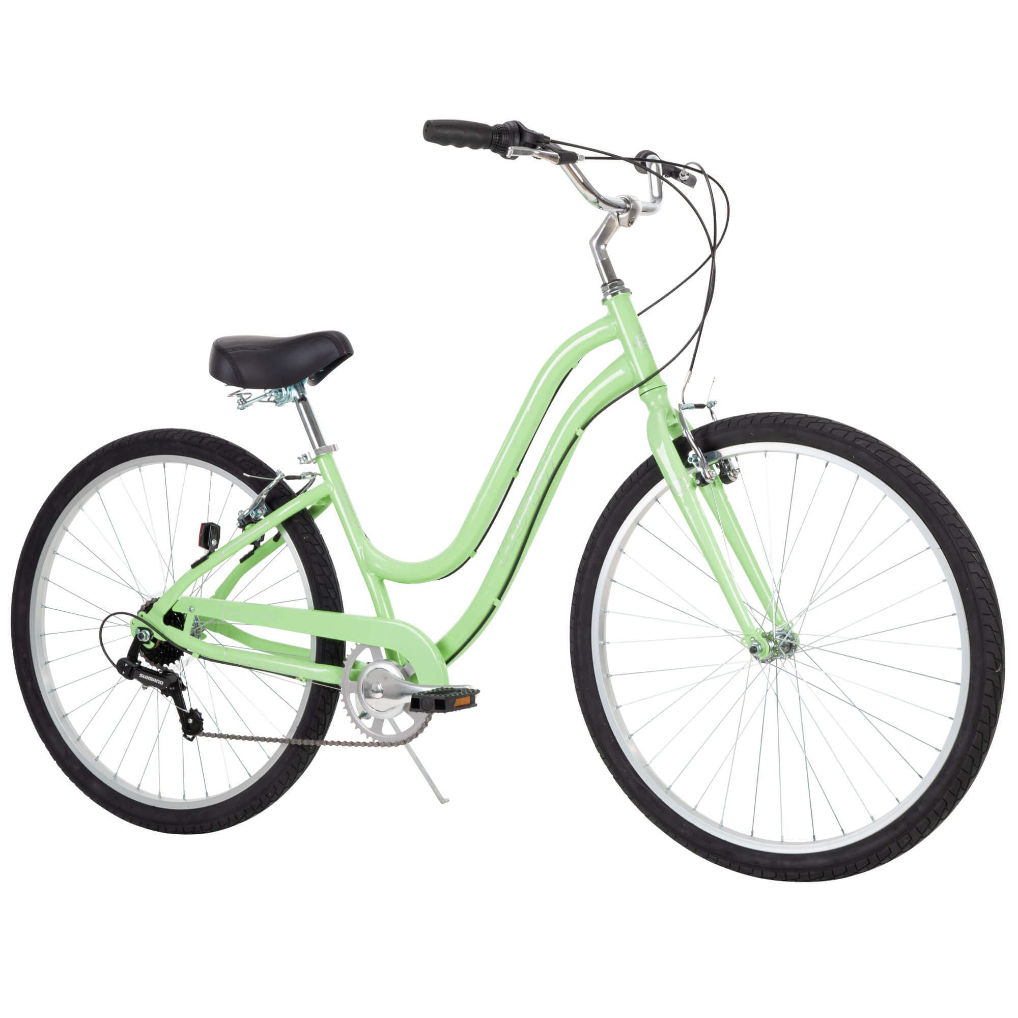 Huffy 27.5 In. Parkside Women-s Comfort Bike with Perfect Fit Frame. Mint