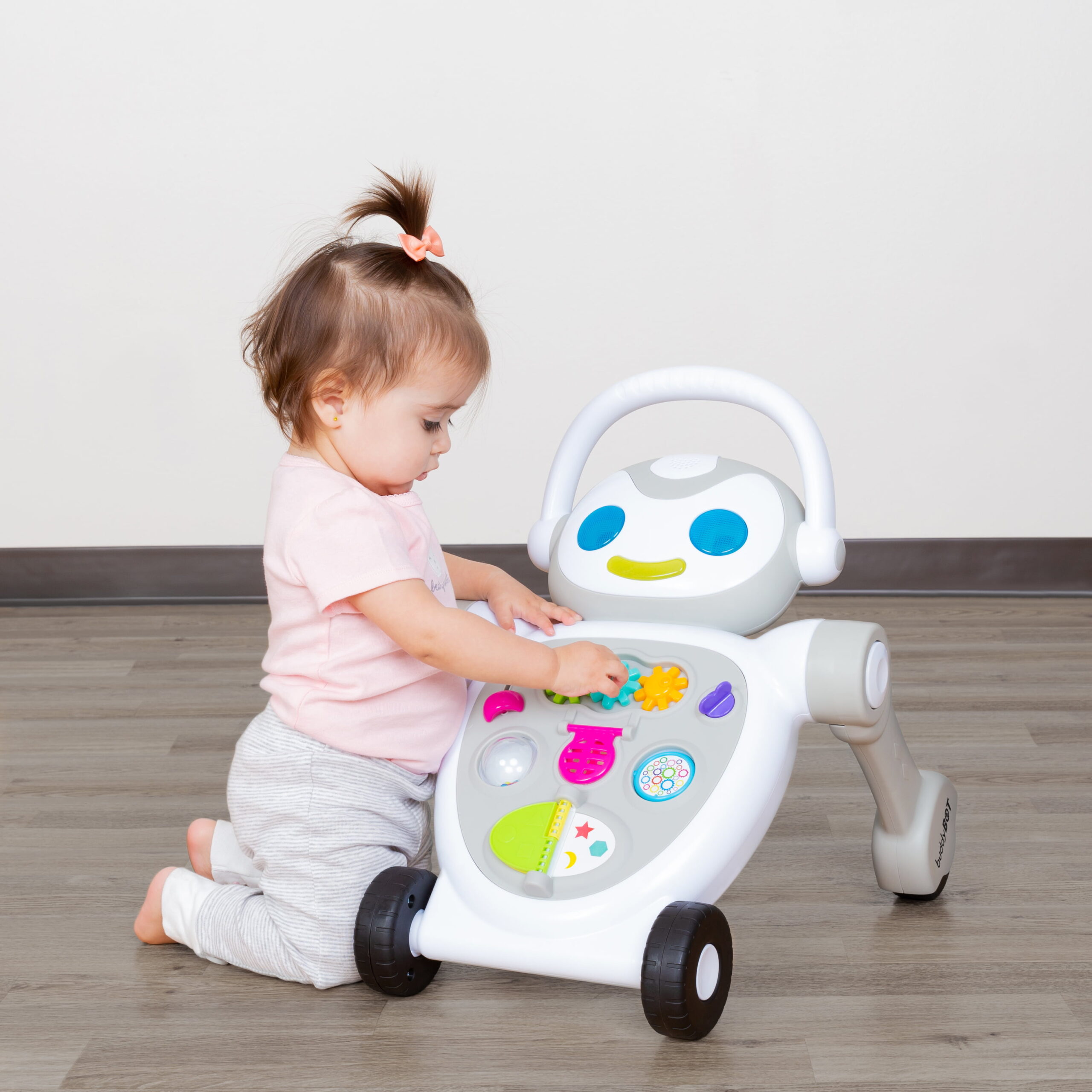 Smart Steps by Baby Trend Buddy Bot 2-in-1 Push Walker and STEM Learning