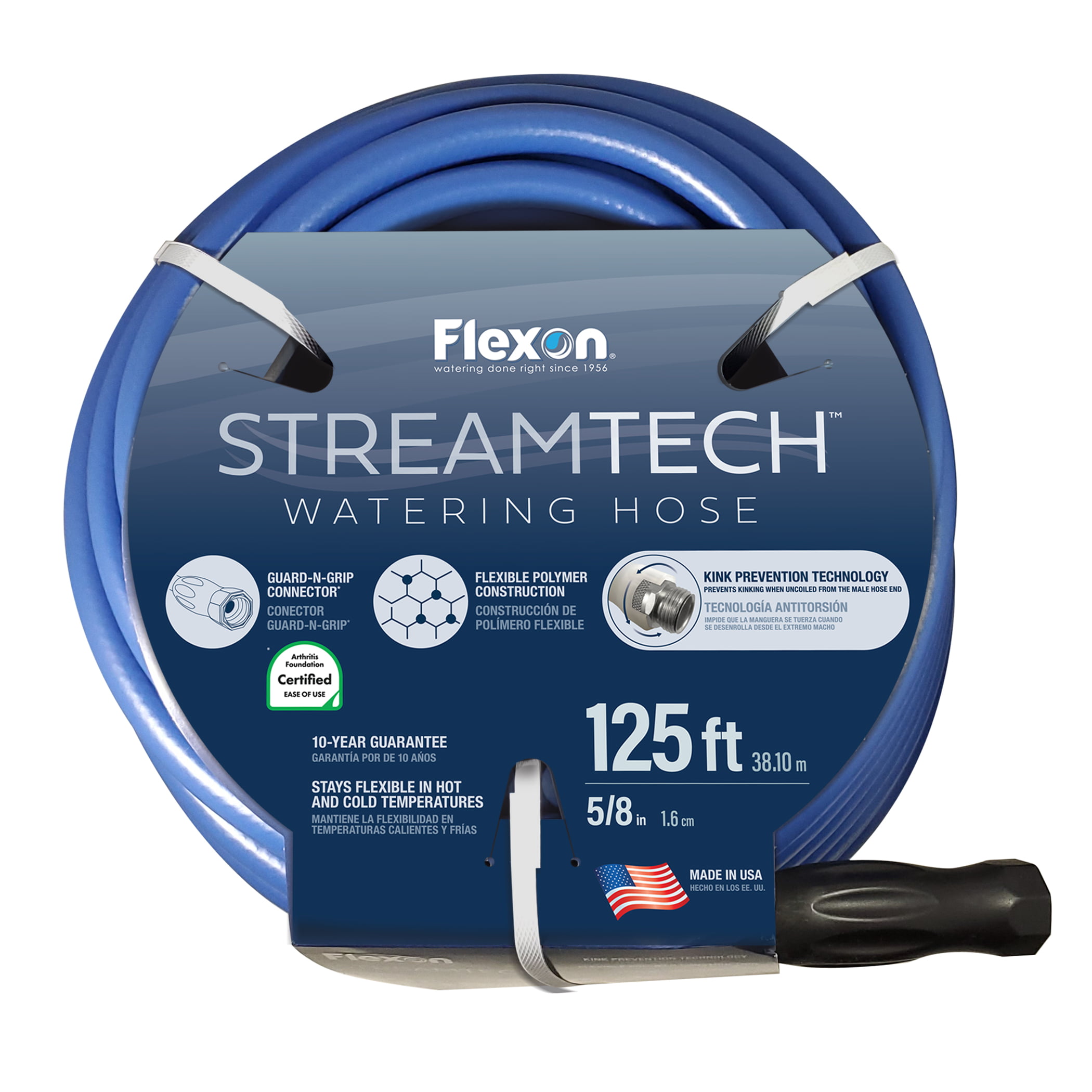 Flexon 5/8″ x 125′ StreamTech Watering Hose