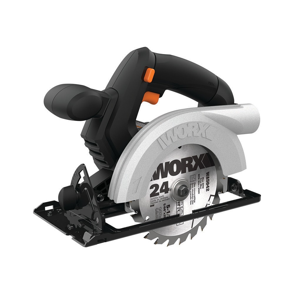 WORX Power Share 20-volt 5-1/2-in Cordless Circular Saw (Bare Tool)