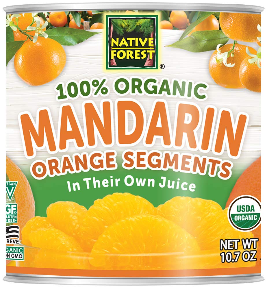 Native Forest Organic Mandarin Oranges. 10.7 Ounce Cans (Pack of 6)