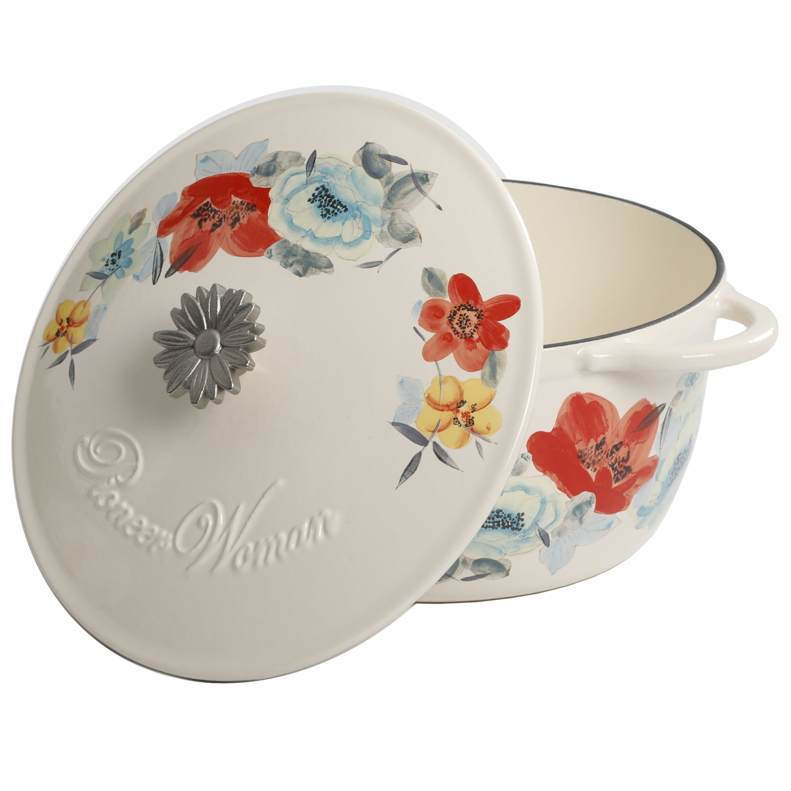 The Pioneer Woman Vintage Bloom 5-Quart Dutch Oven