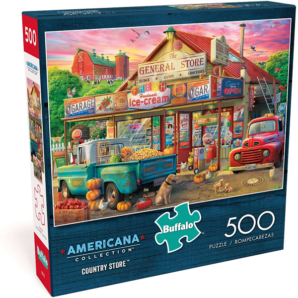 Buffalo Games - Country Store - 500 Piece Jigsaw Puzzle Multicolor