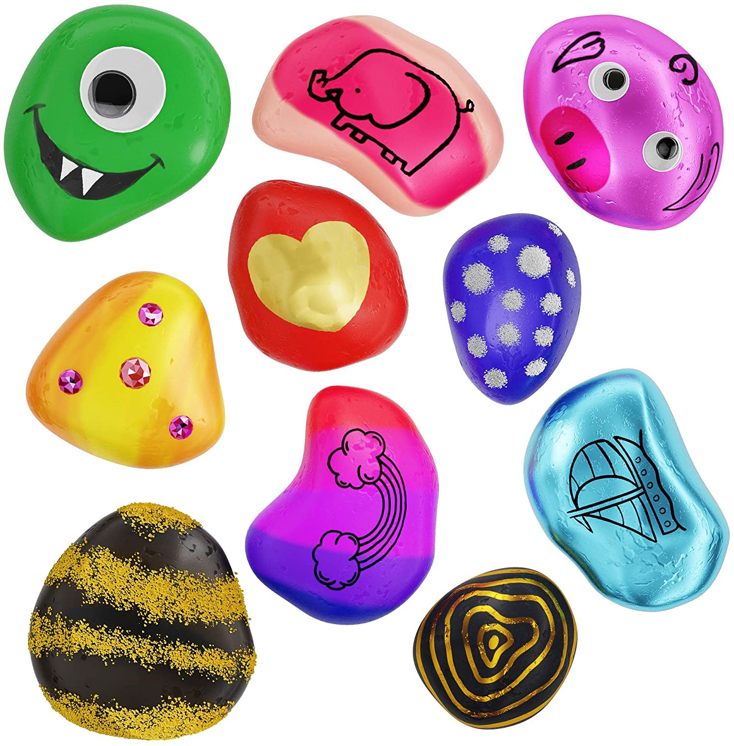 Rock Painting Kit for Kids - Arts and Crafts