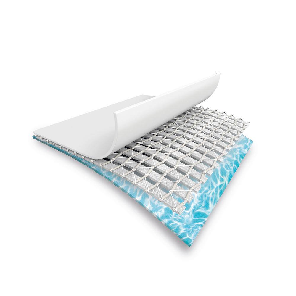 Intex 28207EH + 28054E 10 ft. x 30 in. Metal Frame Beachside Swimming Pool with Pump and Canopy